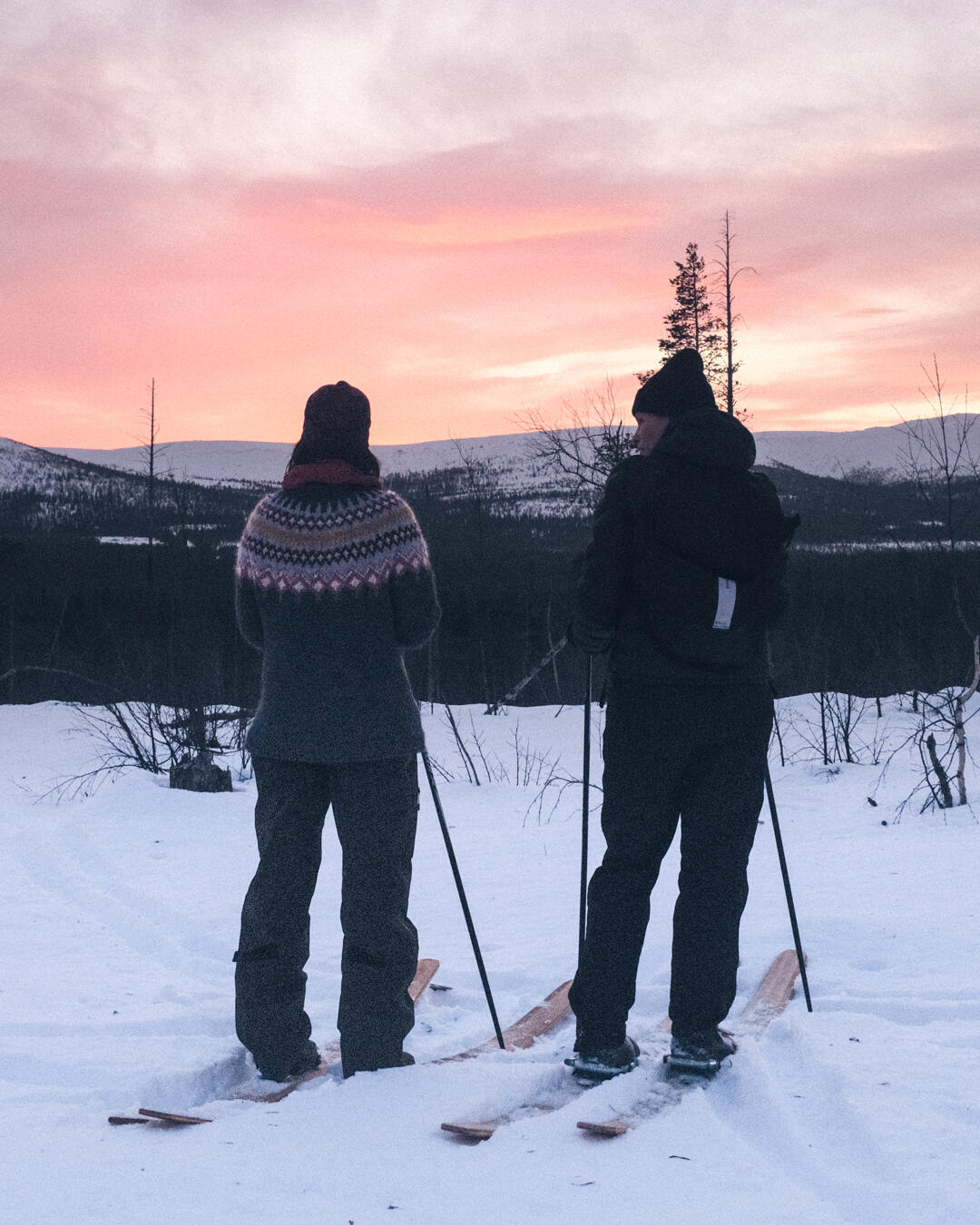 Solnedgångs tur med kaffepaus